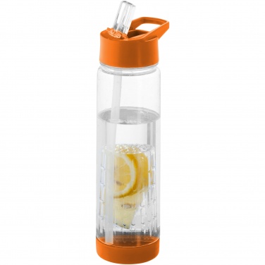 Logotrade business gift image of: Tutti-frutti 740 ml Tritan™ infuser sport bottle