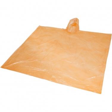 Logotrade promotional item image of: Ziva disposable rain poncho with storage pouch
