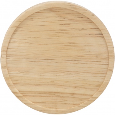 Logo trade promotional items picture of: Hearth 400 ml ceramic mug with wooden coaster