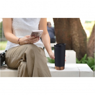 Logo trade promotional items image of: Peeta 500 ml copper vacuum insulated tumbler