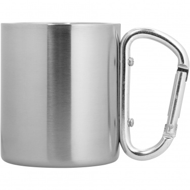 Logo trade advertising products image of: Alps 200 ml insulated mug with carabiner