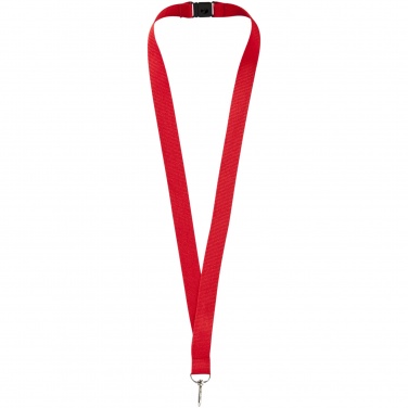 Logo trade promotional item photo of: Lago lanyard with break-away closure