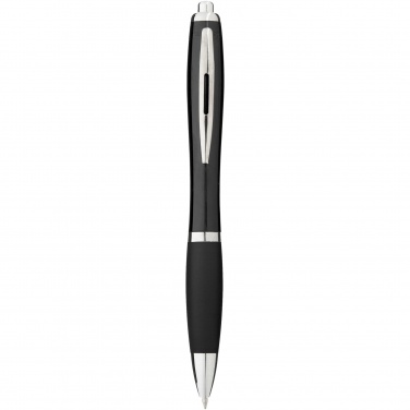 Logotrade corporate gift image of: Nash ballpoint pen with coloured barrel and grip