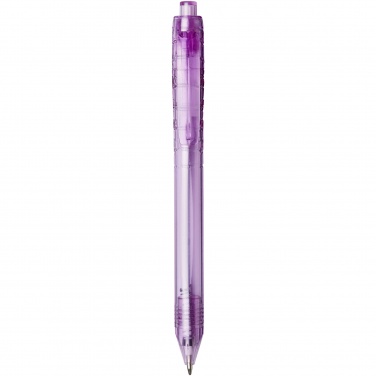 Logo trade advertising products image of: Vancouver recycled PET ballpoint pen