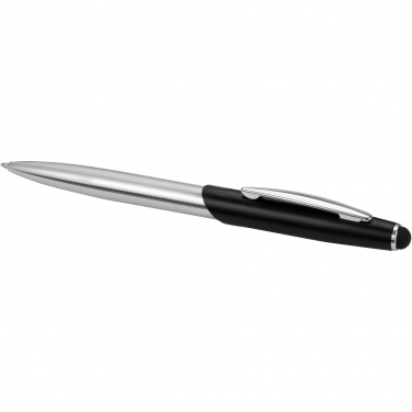 Logo trade business gifts image of: Geneva stylus ballpoint pen and rollerball pen set