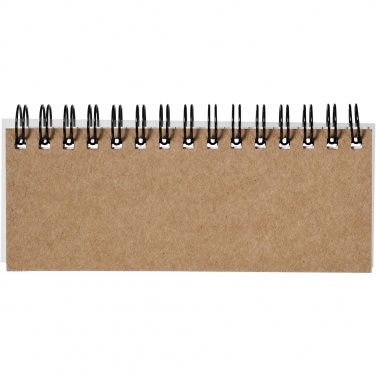Logo trade business gift photo of: Spinner spiral notebook with coloured sticky notes