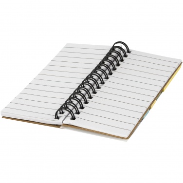 Logotrade promotional gifts photo of: Spinner spiral notebook with coloured sticky notes