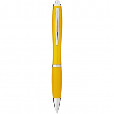 Logotrade promotional item image of: Nash ballpoint pen coloured barrel and grip