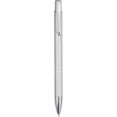 Logotrade advertising products photo of: Moneta aluminium click ballpoint pen (blue ink)