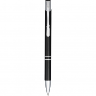 Logotrade advertising product image of: Moneta anodized aluminium click ballpoint pen