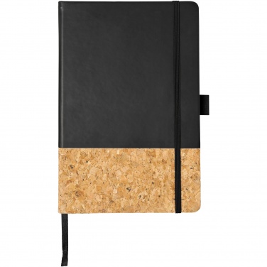 Logo trade promotional merchandise photo of: Evora A5 cork thermo PU notebook
