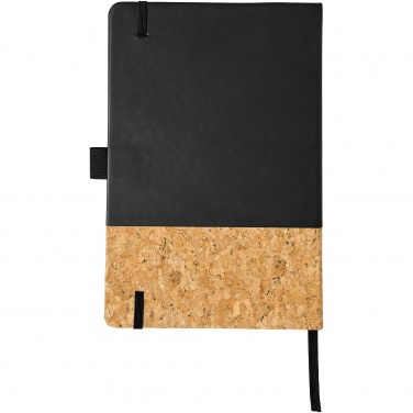 Logo trade business gifts image of: Evora A5 cork thermo PU notebook