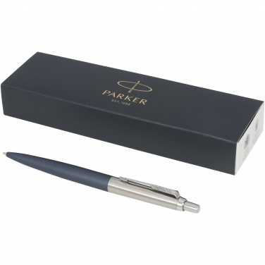 Logo trade promotional giveaways image of: Parker Jotter XL matte with chrome trim ballpoint pen