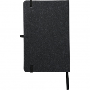 Logo trade promotional items image of: Atlana leather pieces notebook