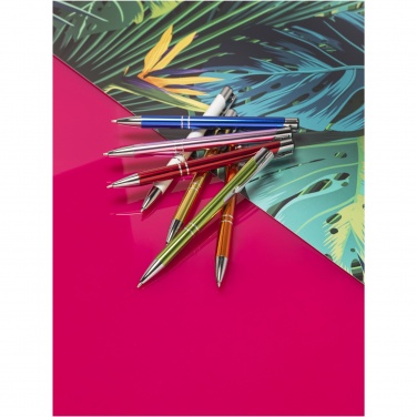 Logotrade promotional products photo of: Moneta anodized aluminium click ballpoint pen