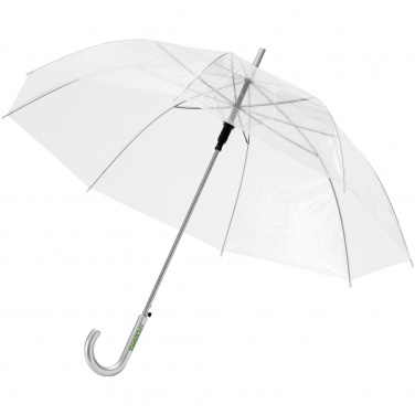 Logo trade corporate gifts picture of: Kate 23" transparent auto open umbrella
