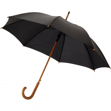 Logotrade advertising product picture of: Kyle 23" auto open umbrella wooden shaft and handle