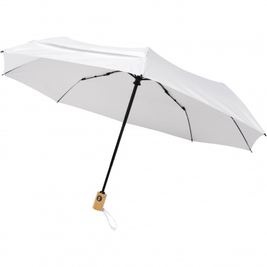 Logo trade corporate gifts picture of: Bo 21" foldable auto open/close recycled PET umbrella