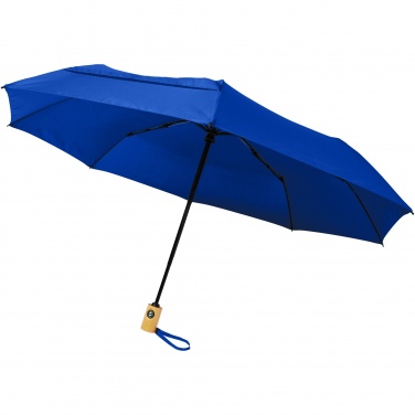 Logotrade promotional giveaways photo of: Bo 21" foldable auto open/close recycled PET umbrella