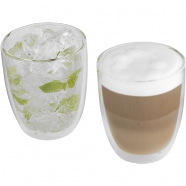 Logo trade promotional products image of: Boda 2-piece glass set