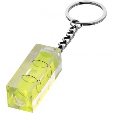 Logo trade promotional giveaways image of: Leveler keychain