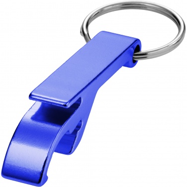 Logo trade promotional giveaways image of: Tao bottle and can opener keychain