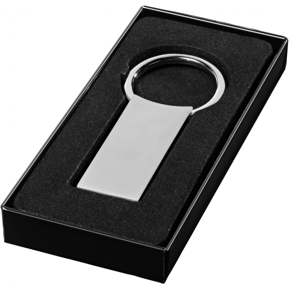 Logotrade promotional merchandise picture of: Omar rectangular keychain