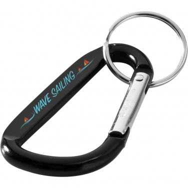 Logo trade advertising products image of: Timor carabiner keychain