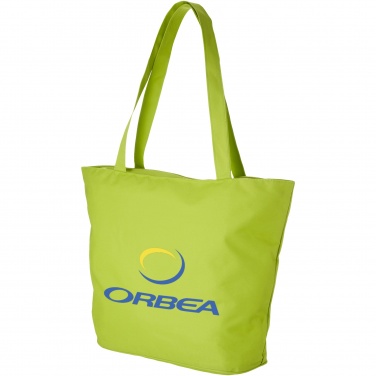 Logo trade promotional giveaways picture of: Panama zippered tote bag 20L