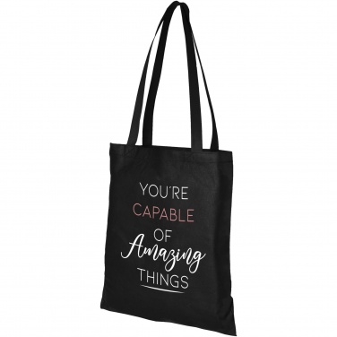 Logo trade business gift photo of: Zeus large non-woven convention tote bag 6L
