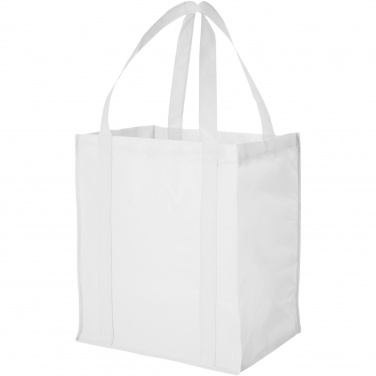 Logo trade promotional giveaway photo of: Liberty bottom board non-woven tote bag 29L