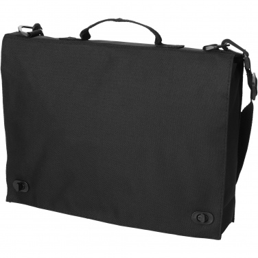 Logotrade promotional item picture of: Santa Fe 2-buckle closure conference bag 6L