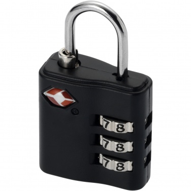 Logo trade promotional giveaways image of: Kingsford TSA luggage lock