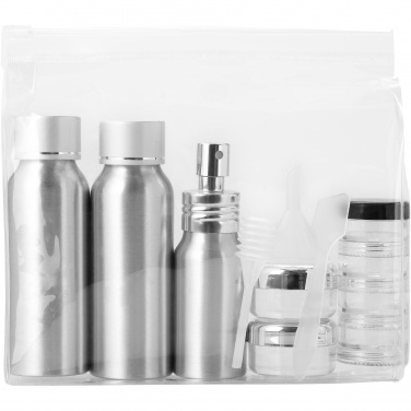 Logotrade corporate gift image of: Frankfurt airline approved travel bottle set