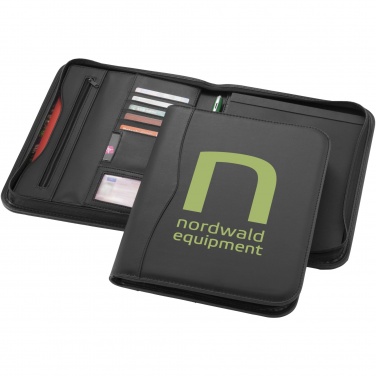 Logo trade promotional gifts picture of: Ebony A4 zippered portfolio