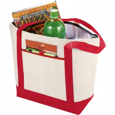Logo trade promotional gift photo of: Lighthouse non-woven cooler tote 21L