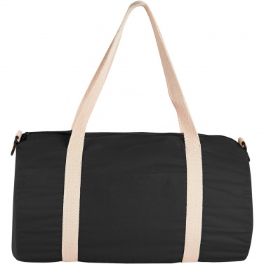 Logo trade promotional item photo of: Cochichuate cotton barrel duffel bag 25L