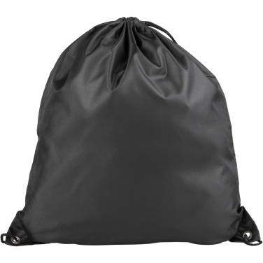 Logo trade corporate gifts image of: Oriole RPET drawstring bag 5L