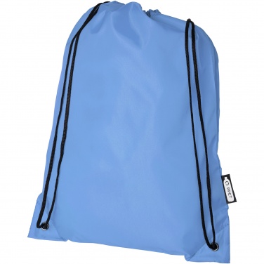 Logo trade promotional giveaway photo of: Oriole RPET drawstring bag 5L