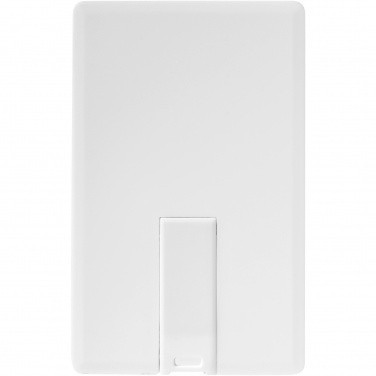 Logotrade promotional item image of: Slim card-shaped 2GB USB flash drive