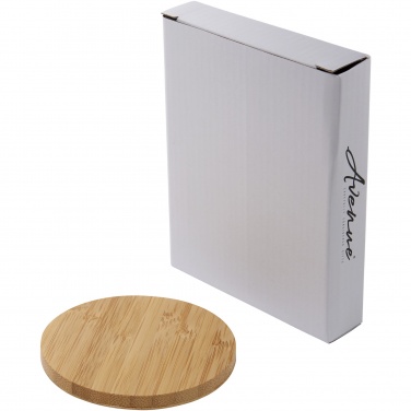 Logo trade promotional products picture of: Essence 5W bamboo wireless charging pad