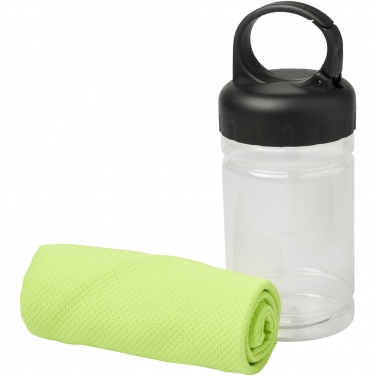 Logotrade business gift image of: Remy cooling towel in PET container