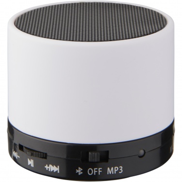 Logo trade business gift photo of: Duck cylinder Bluetooth® speaker with rubber finish
