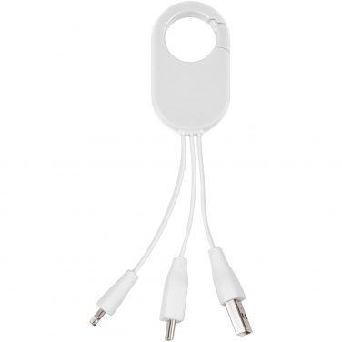 Logo trade promotional merchandise picture of: Troop 3-in-1 charging cable