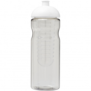Logo trade advertising products image of: H2O Active® Base 650 ml dome lid sport bottle & infuser