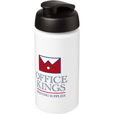 Logo trade business gift photo of: Baseline® Plus grip 500 ml flip lid sport bottle