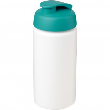 Logo trade promotional gifts picture of: Baseline® Plus grip 500 ml flip lid sport bottle