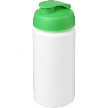 Logo trade promotional giveaways image of: Baseline® Plus grip 500 ml flip lid sport bottle