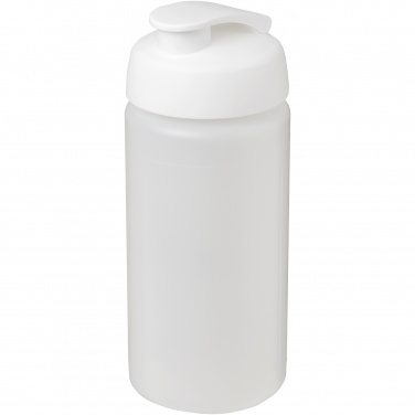 Logotrade promotional product picture of: Baseline® Plus grip 500 ml flip lid sport bottle