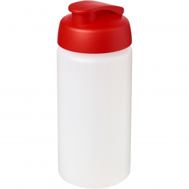 Logo trade promotional giveaways picture of: Baseline® Plus grip 500 ml flip lid sport bottle